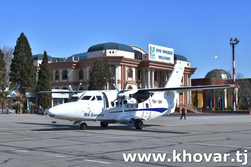 В Душанбе презентовали чешский самолёт L410 NG авиастроительного завода