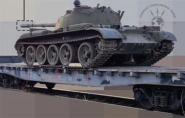 Россия перебрасывает на фронт древние танки Т-54