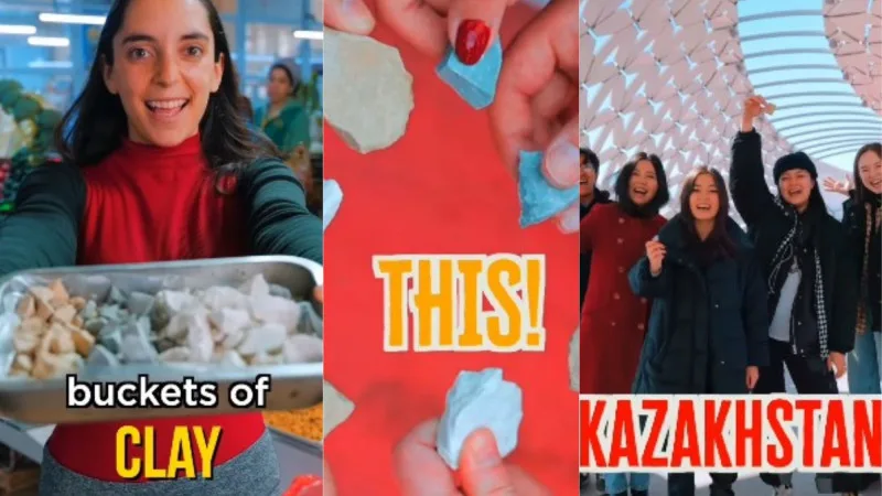 Иностранные блогеры сняли видео о безумной любви к мелу в Казахстане