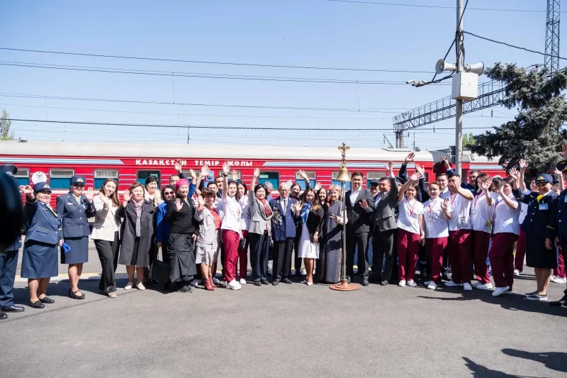 Проект «Медицинский поезд» стартовал в Казахстане