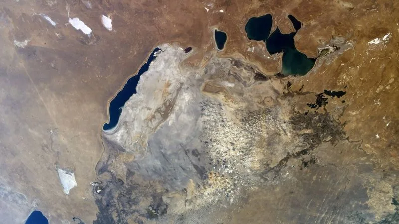 Приток воды в Аральском море упал на 8,5 млрд кубометров