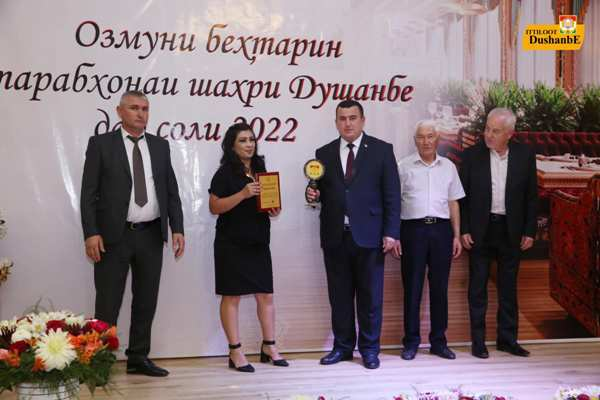 Ресторан «Бухара» стал победителем конкурса «Лучший ресторан в городе Душанбе»