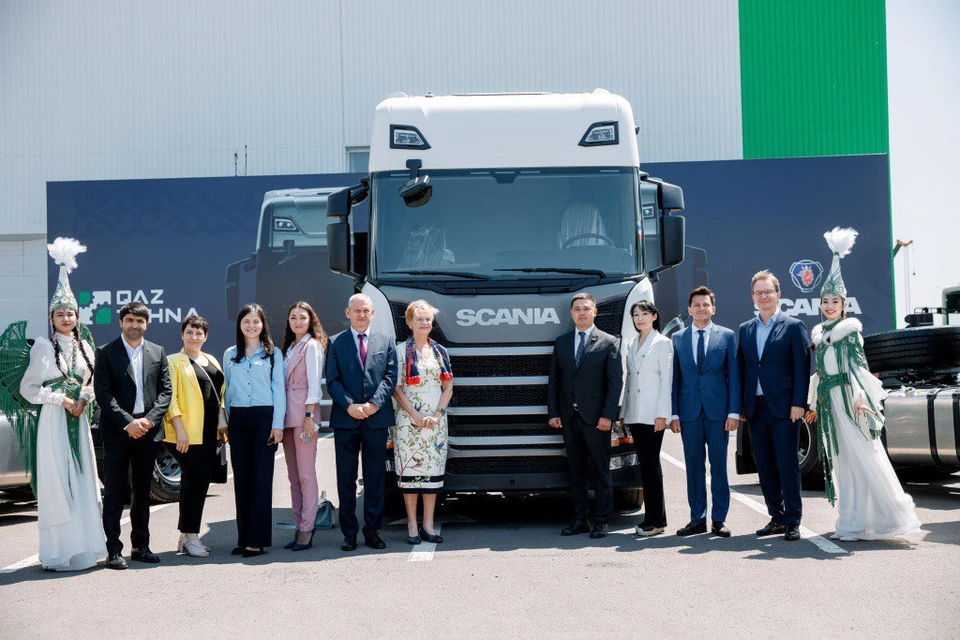 Казахстан встречает шведскую компанию «SCANIA» 