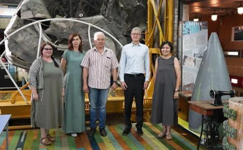 Посол США Дэниел Розенблюм посетил Экомузей в Караганде