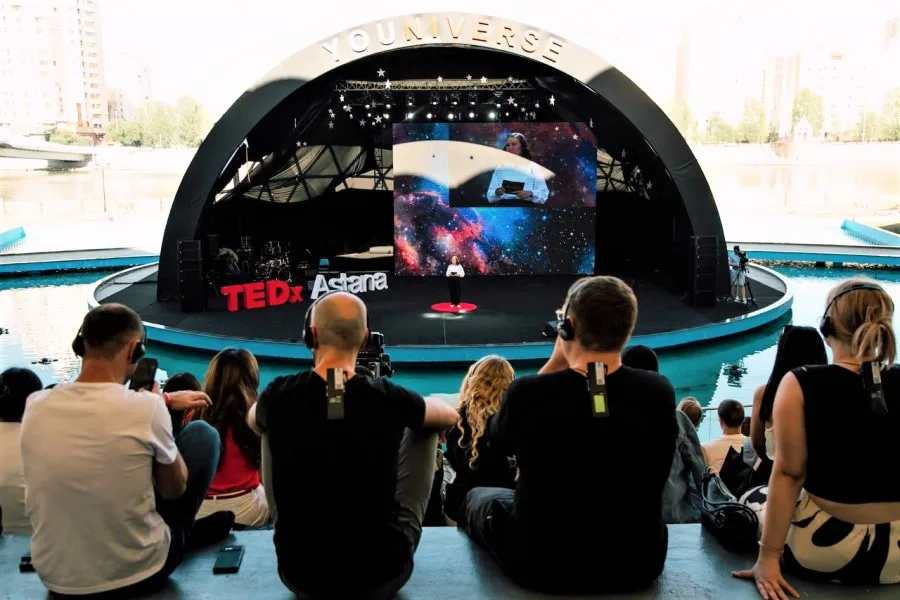 TEDxAstana на скорости 5G от Altel