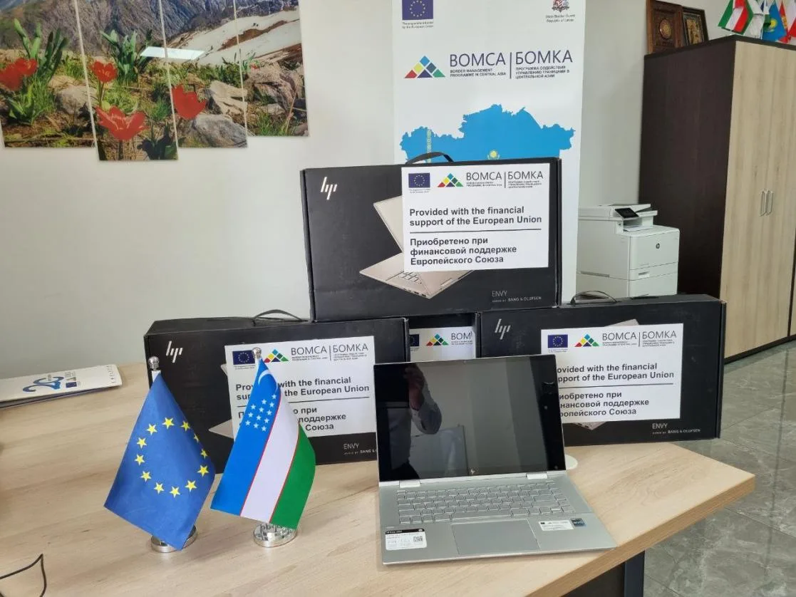 Технику на €213,3 тысячи передали ряду госорганов Узбекистана в рамках программы ЕС