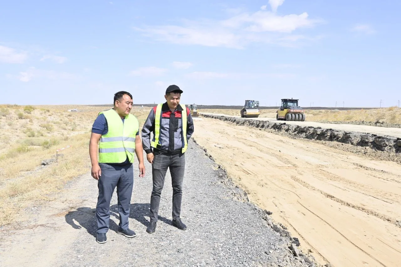 В Аральском районе в целях улучшения автомобильных дорог реализуются 30 проектов
