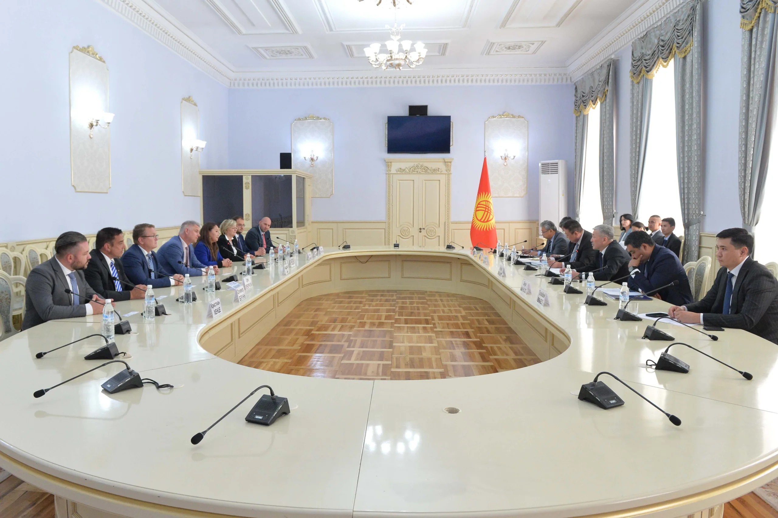 Адылбек Касымалиев встретился с делегацией Федерального союза среднего бизнеса Германии