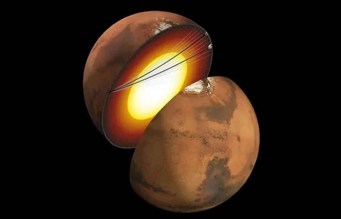 В недрах Марса найдена новая структура