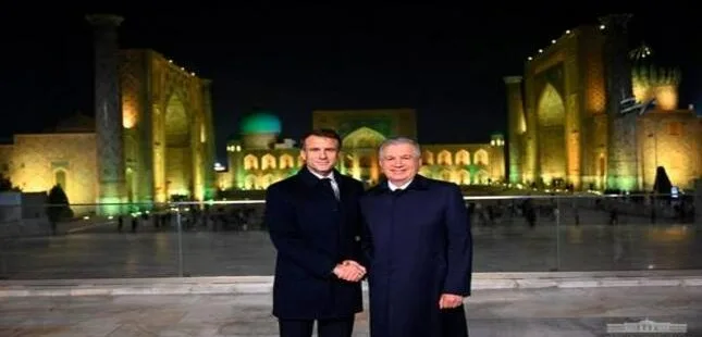 Макрон и Мирзиёев запустили узбекско-французскую торговую палату 
