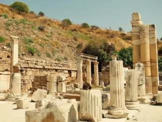 The Ruins of Ephesus in Greece