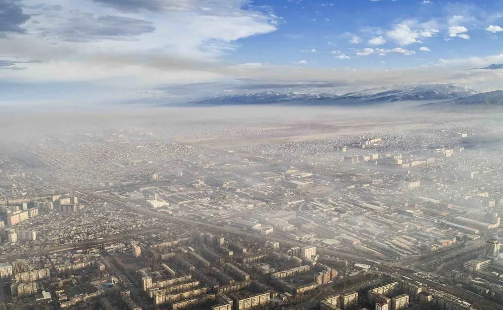 Зима негативно влияет на воздух в Бишкеке