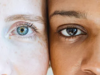 Diverse women looking at camera