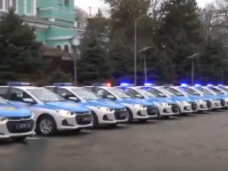 Полиция Алматы получила новые внедорожники