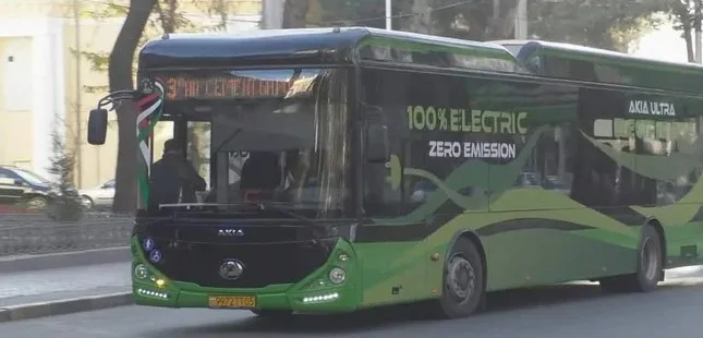 В столице Таджикистана начали курсировать 30 новых электробусов