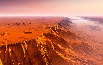 На Марсе обнаружен новый гигантский вулкан высотой 9 километров