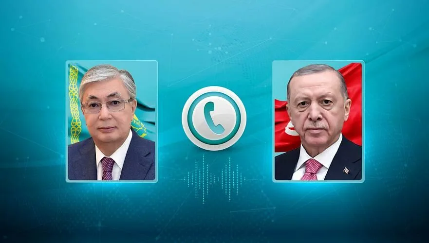 Токаев поздравил президента Турции Реджепа Тайипа Эрдогана
