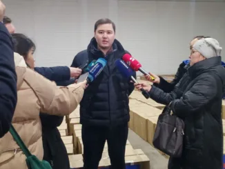 1000 продуктовых корзин раздали жителям столицы Казахстана