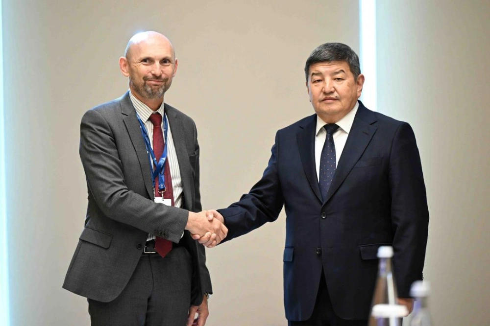 Акылбек Жапаров встретился с главой Международной ассоциации директоров школ 