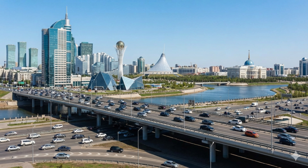 В Астане рассматривают возможность строительства двухуровневых скоростных автомагистралей по примеру крупнейших мегаполисов мира — Токио, Сеула, Парижа и Москвы. Инициатива принадлежит акиму столицы Женису Касымбеку. По его словам, такой формат дорог способен существенно снизить транспортную нагрузку в городе. Tengri Auto выяснил, на какой стадии находится проект и действительно ли он может решить проблему пробок.