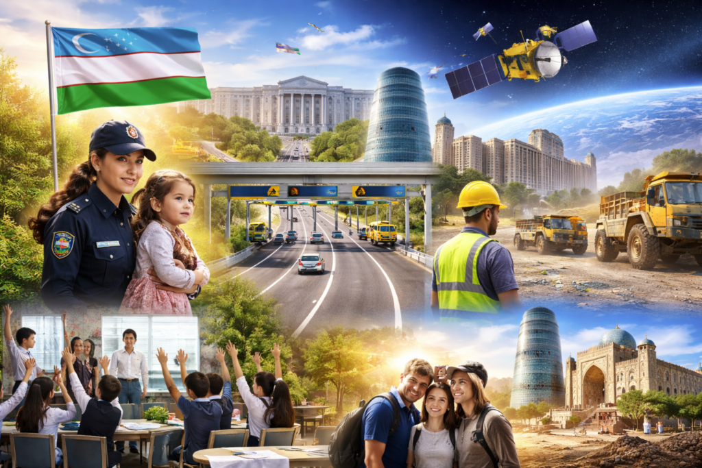 Узбекистан в 2026: программа реформ, инфраструктура, уран и туризм