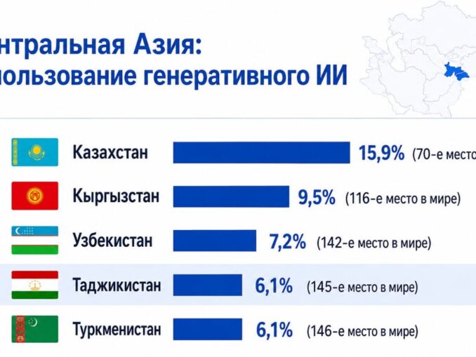 Искусственный интеллект проходит мимо Таджикистана: страна в конце мирового рейтинга